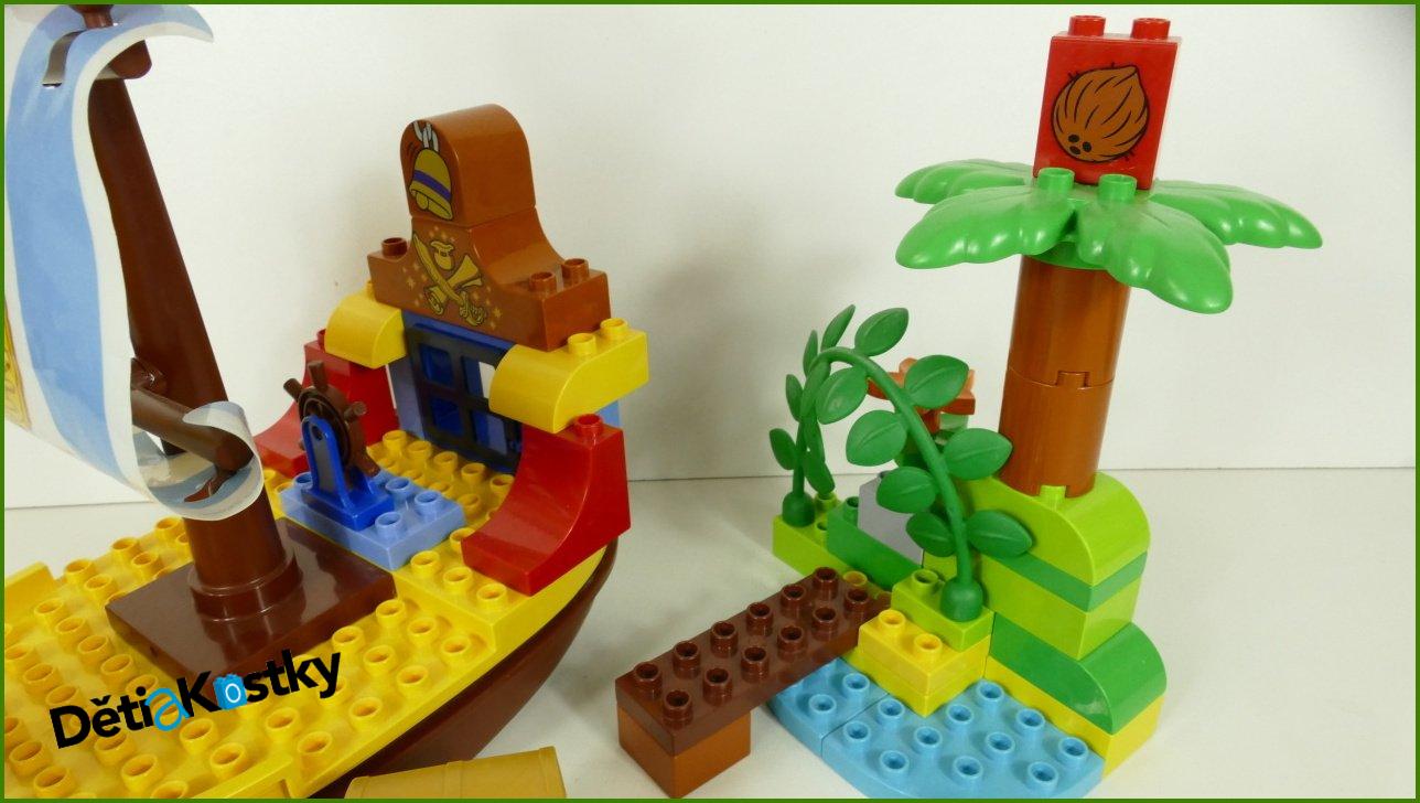 Lego® Duplo® 10514 - Jakeova Pirátská Loď Bucky bez Krabice a Návodu