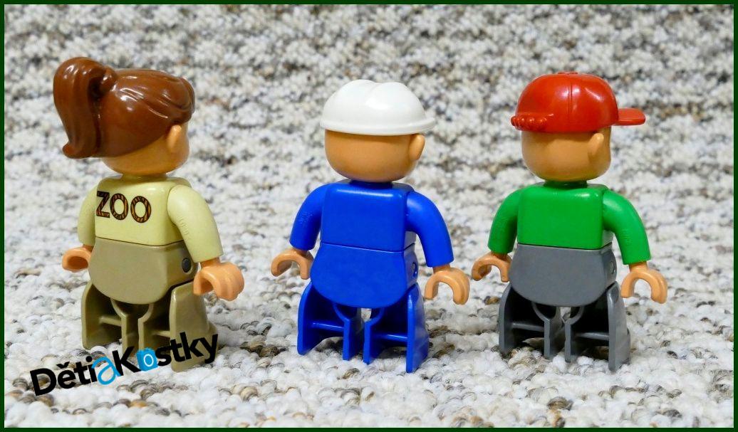 Lego® Duplo® Set Tří Figurek (Octan, Zoo, Dělník)