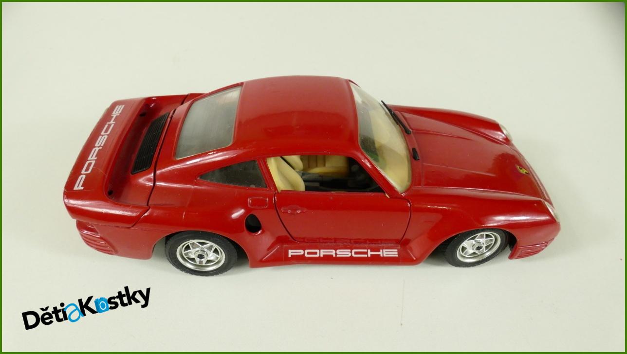 Model Auta Bburago 1:24 - Porsche 959 - Viz Popis