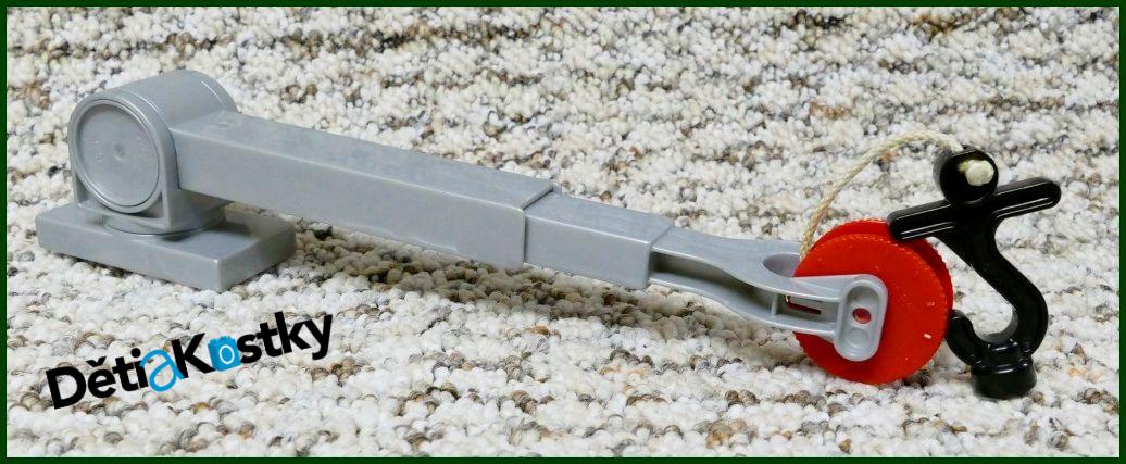 Lego® Duplo® Rameno / Naviják Šedý