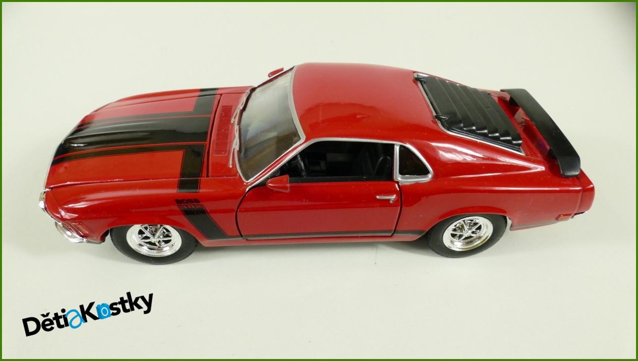 Model Auta Welly 1:25 - 1970 Ford Mustang s Krabicí