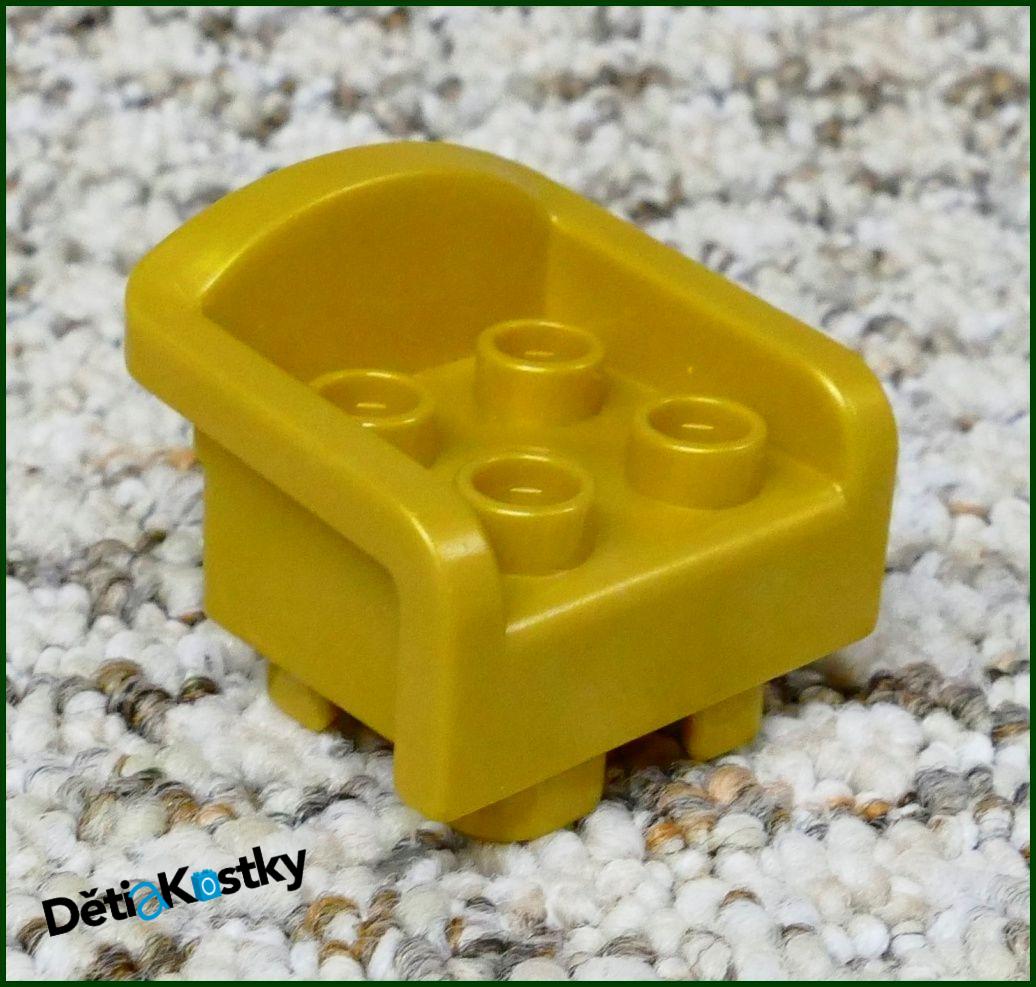 Lego® Duplo® Křeslo Zlaté