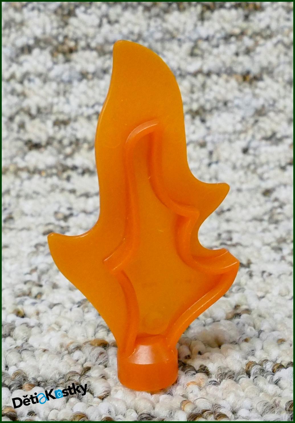 Lego® Duplo® Plamen Průhledný Oranžový