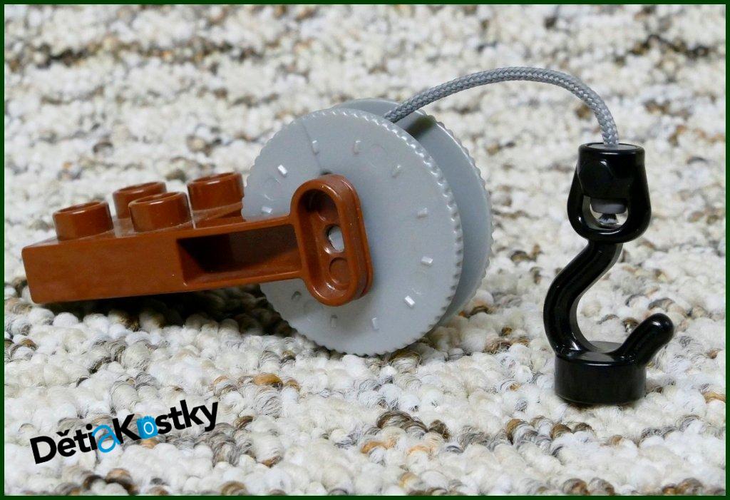 Lego® Duplo® Naviják Malý Hnědý/Šedé Kolečko