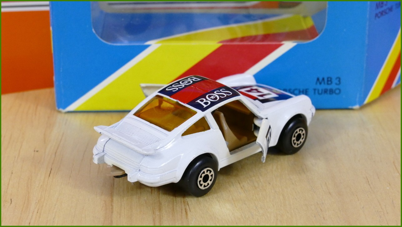 Angličák Autíčko Matchbox MB 3 - Porsche Turbo