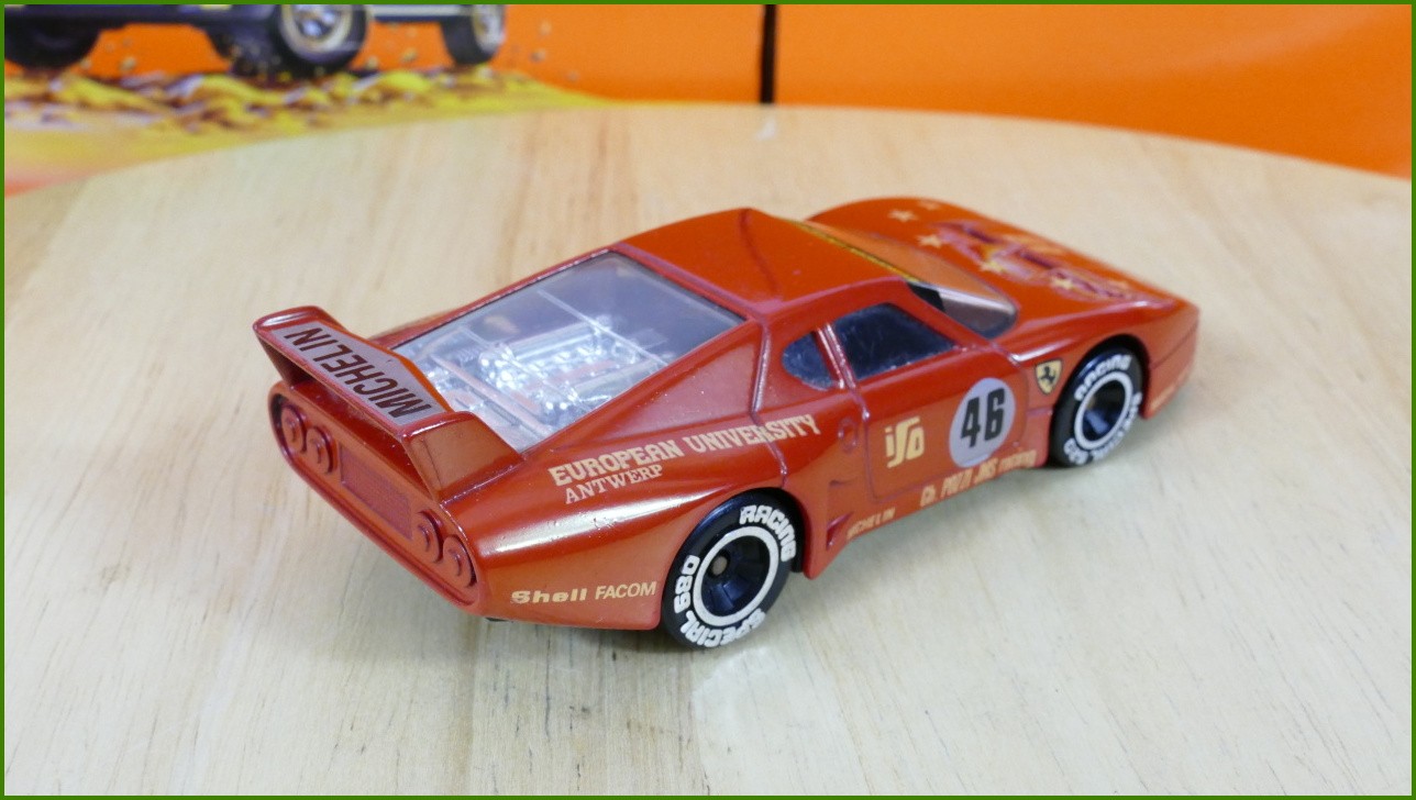 Angličák Autíčko Matchbox Specials SP4 - European University Ferrari 512BB