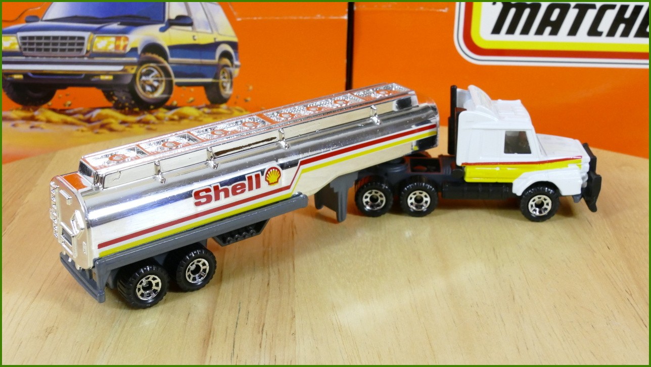 Model Matchbox Convoy CY-17 - Scania T142 - Shell Tanker Trailer
