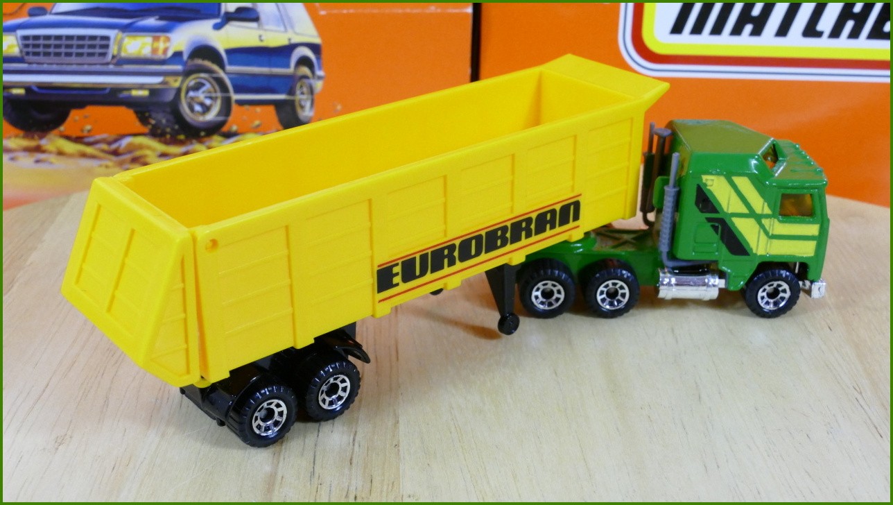 Model Matchbox Convoy CY-20 - Kenworth - Eurobran Trailer