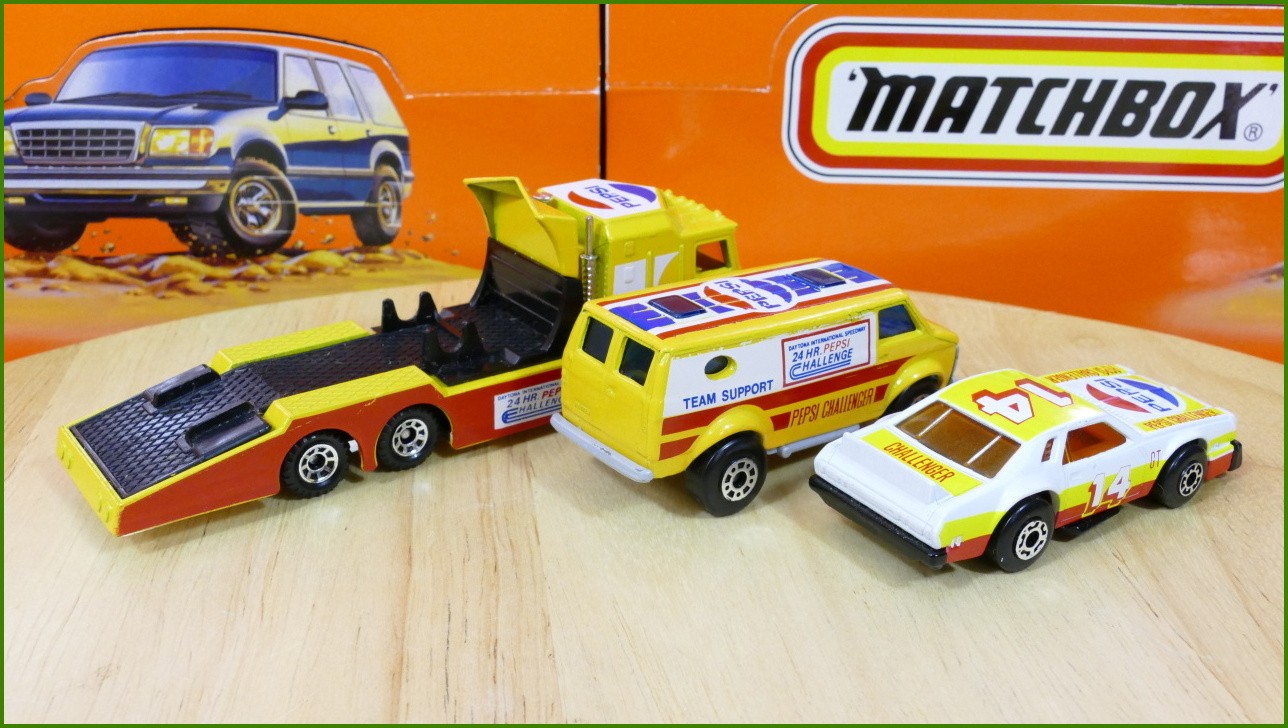 Model Matchbox Team Matchbox - TM 1 - Pepsi Challenger Team Support