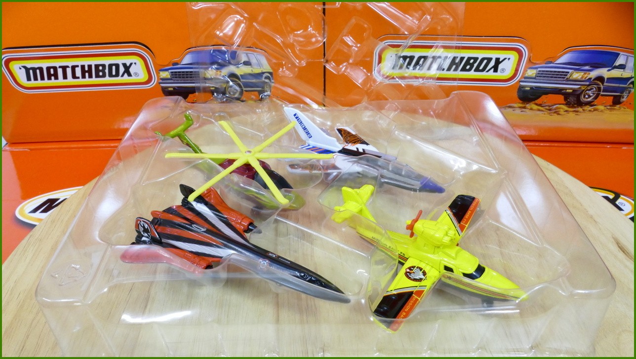 Matchbox Sky Busters 4 Pack Set 