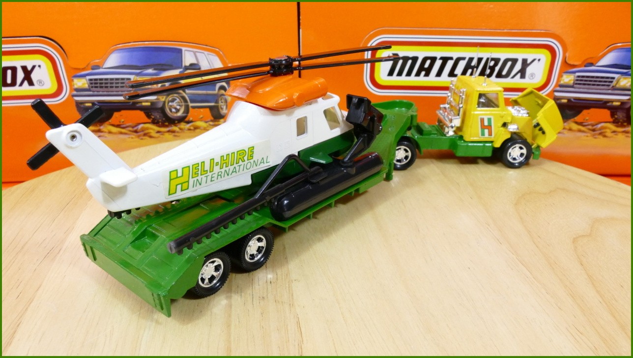 Matchbox Superkings K-92 Helicopter Transporter