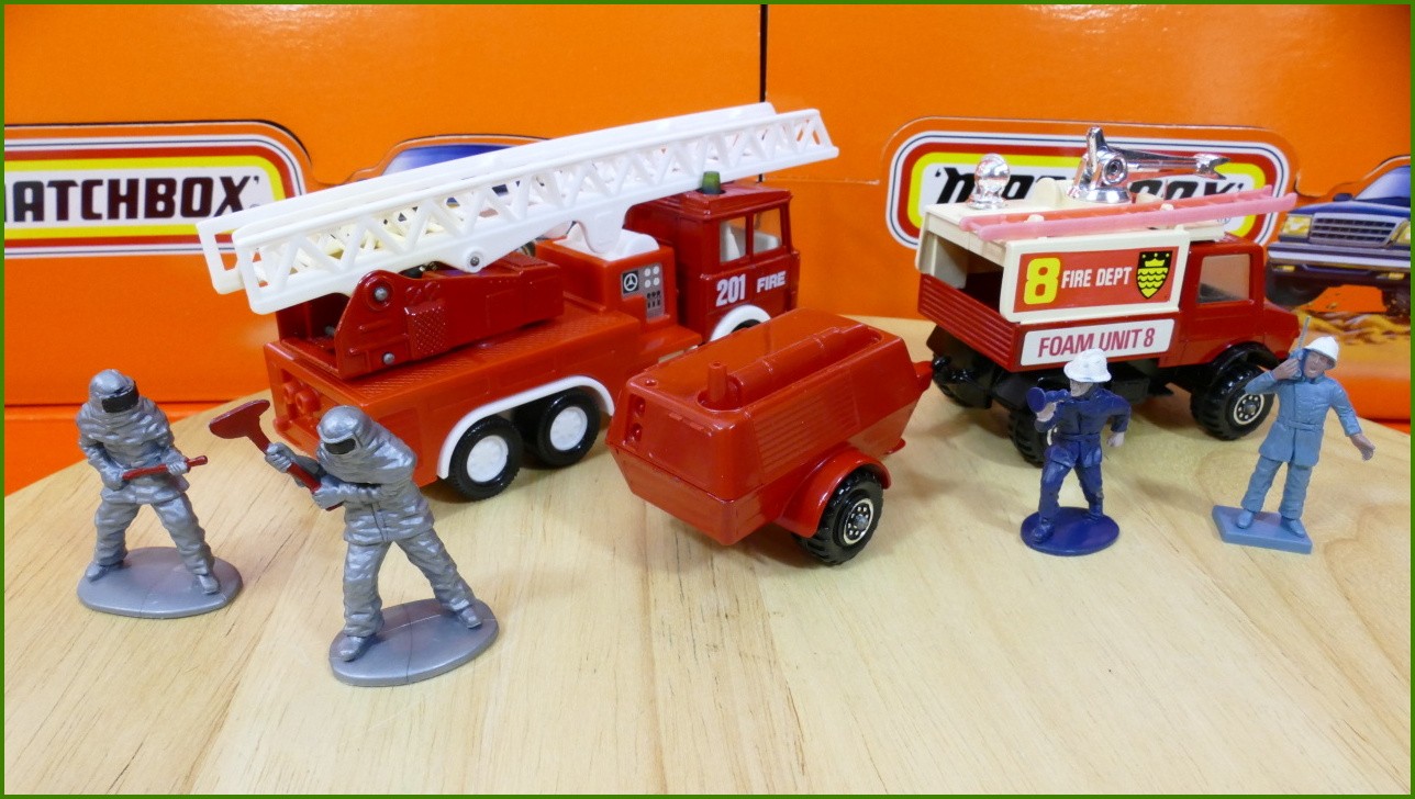 Matchbox Superkings K-138 Fire Rescue Set