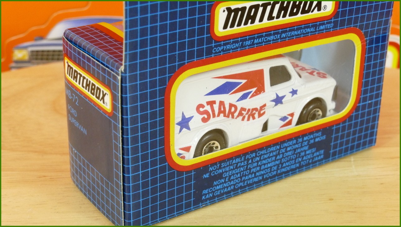 Anglilčák Matchbox Autíčko MB-72 - Ford Supervan - Neotevřená Krabička