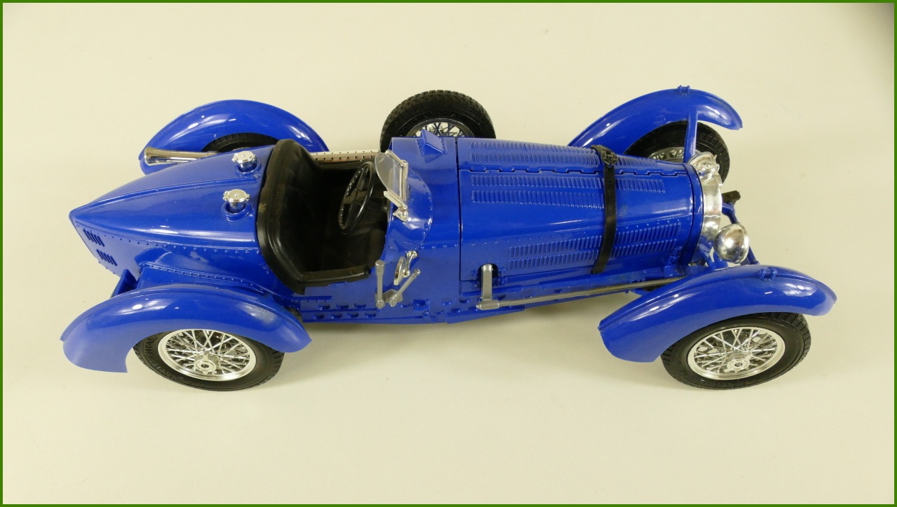 Kovový Model Bburago 1:18 - Bugatti Type 59 (1934) s Krabicí