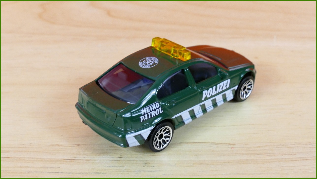 Matchbox Autíčko (Made in China) No.28 - BMW 328i Police - 50th Anniversary