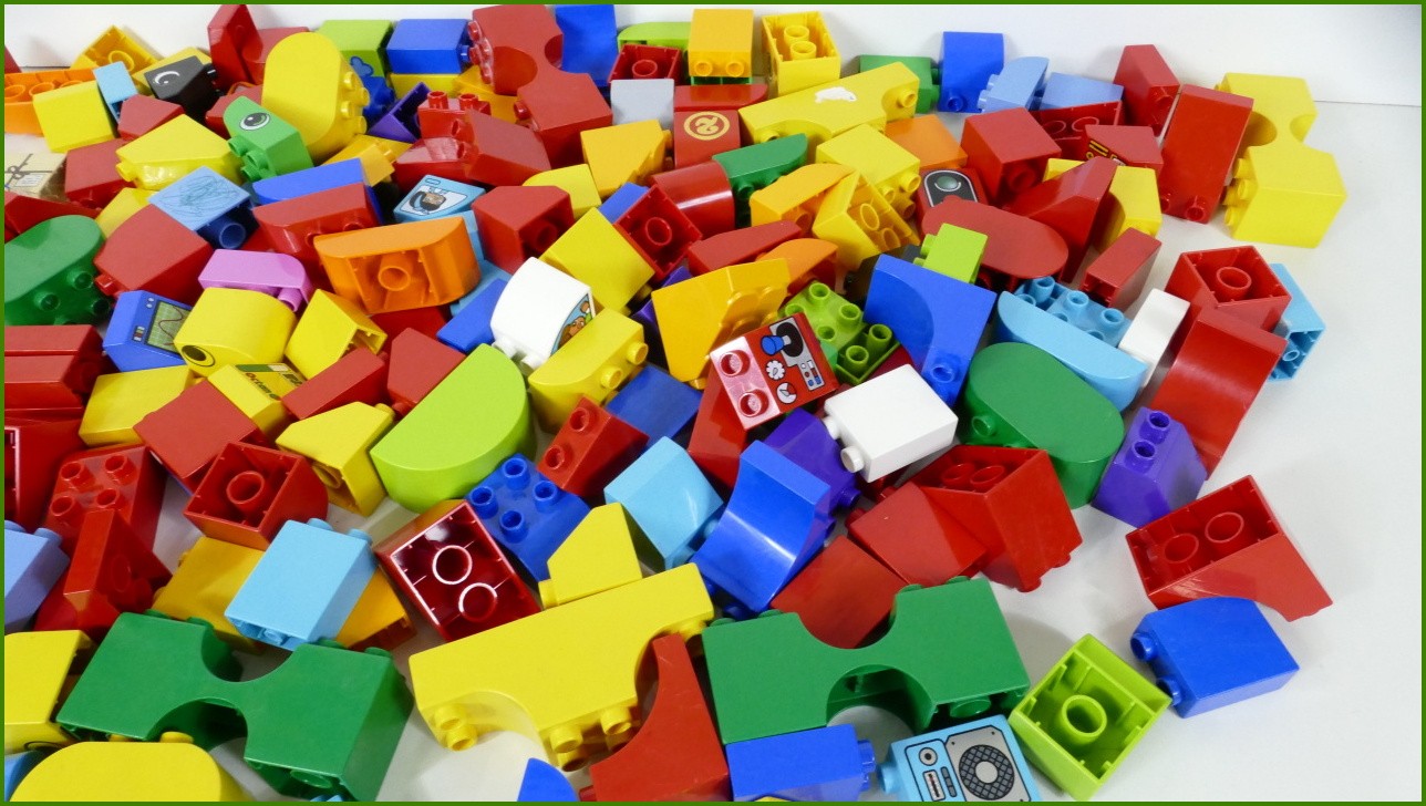 Lego® Duplo® Kostky Tvary 1,8 KG