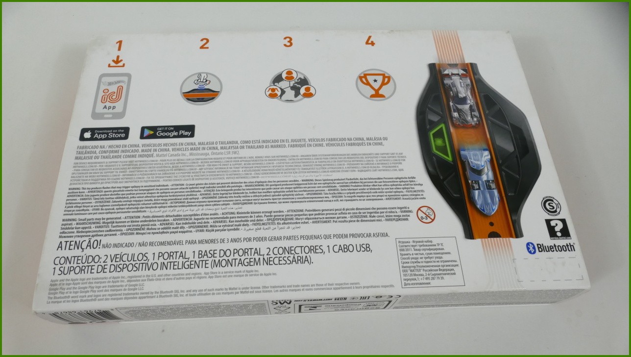 Angličák Hot Wheels Set ID - Nepoužité