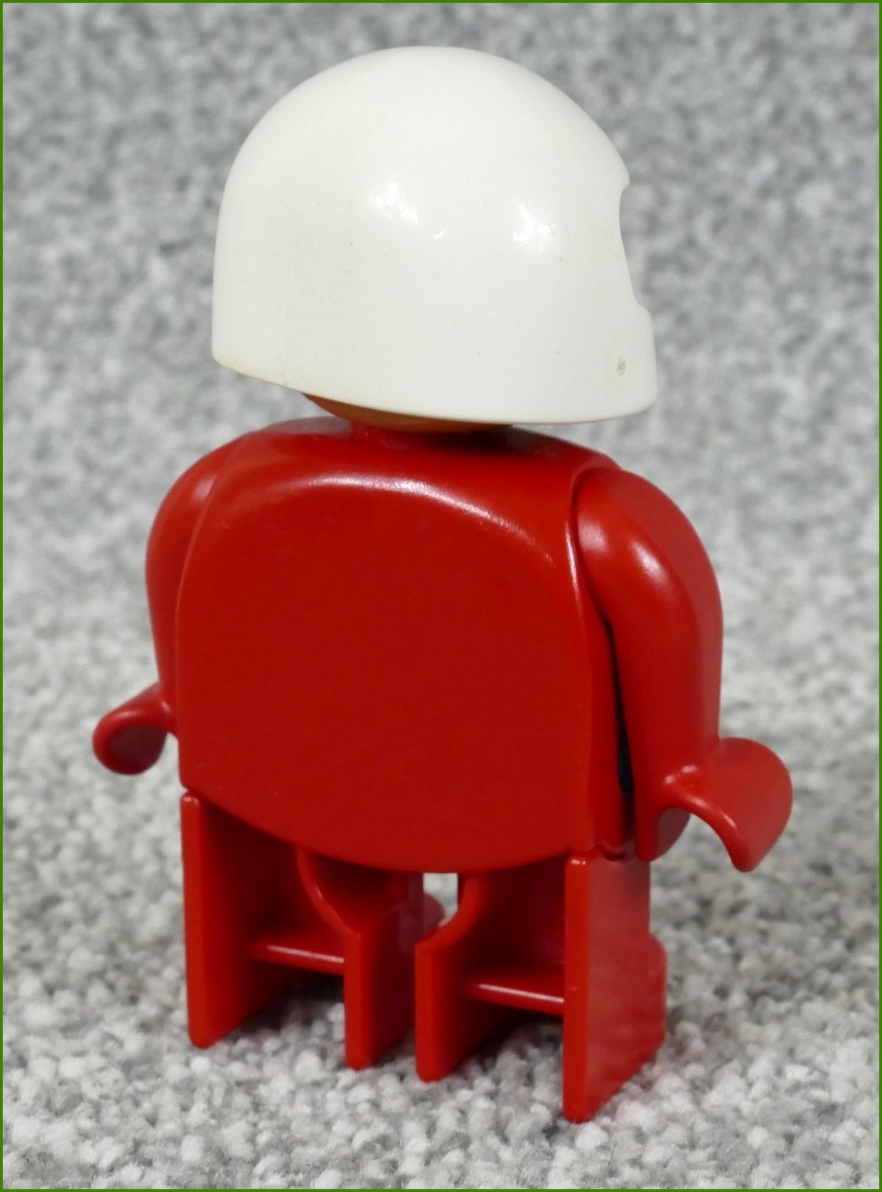 Lego® Duplo® Figurka Závodník v Červeném - Bílá Helma