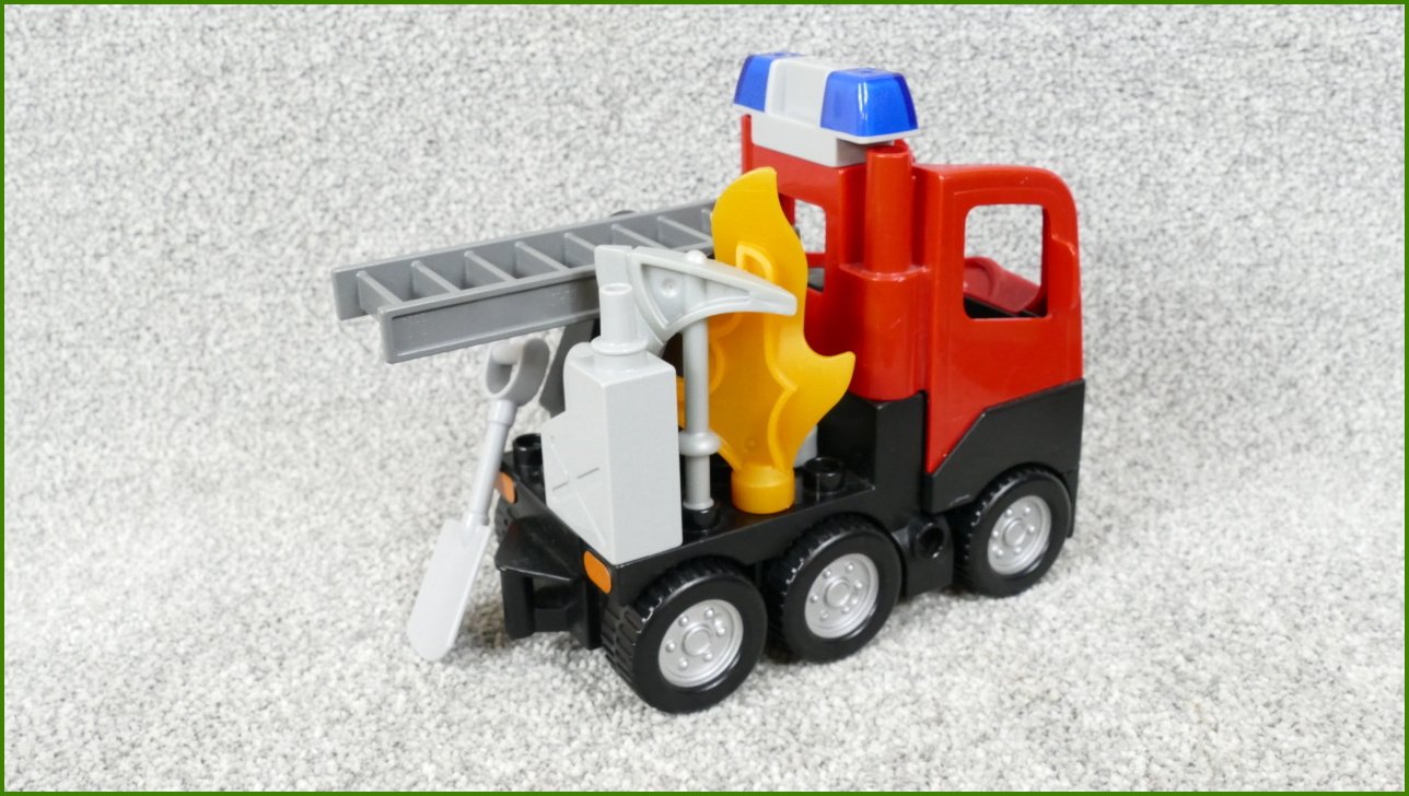Lego® Duplo® Hasičské Auto se Žebříkem a Příslušenstvím