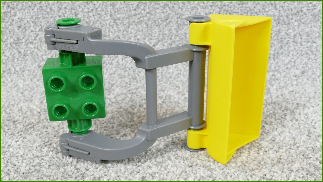 Lego® Duplo® Krátké Rameno s Radlicí (Zelená Kostka)