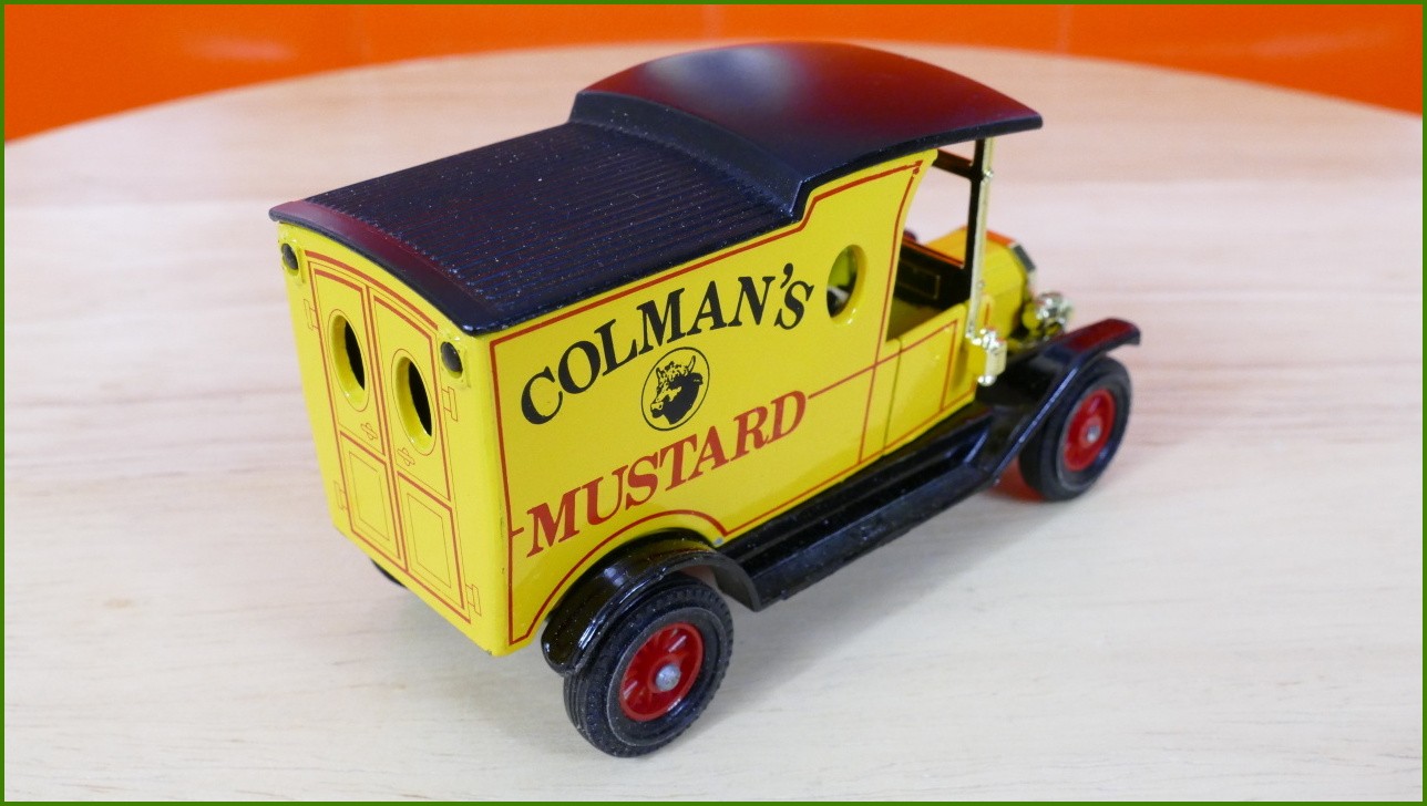 Matchbox Autíčko Models Of Yesteryear - Y-12 - Ford Model T - Colman's Mustard
