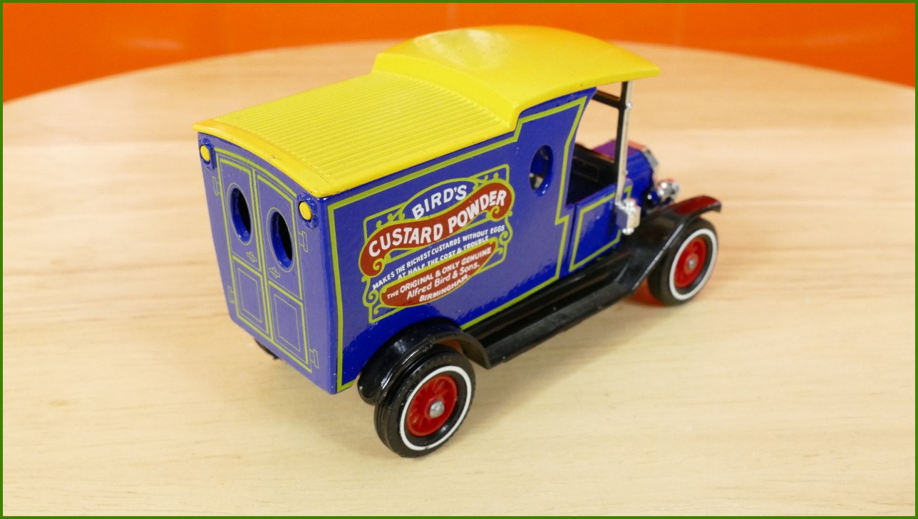 Matchbox Autíčko Models Of Yesteryear - Y-3 - 1912 Ford Model T - Bird's Gustard Powder