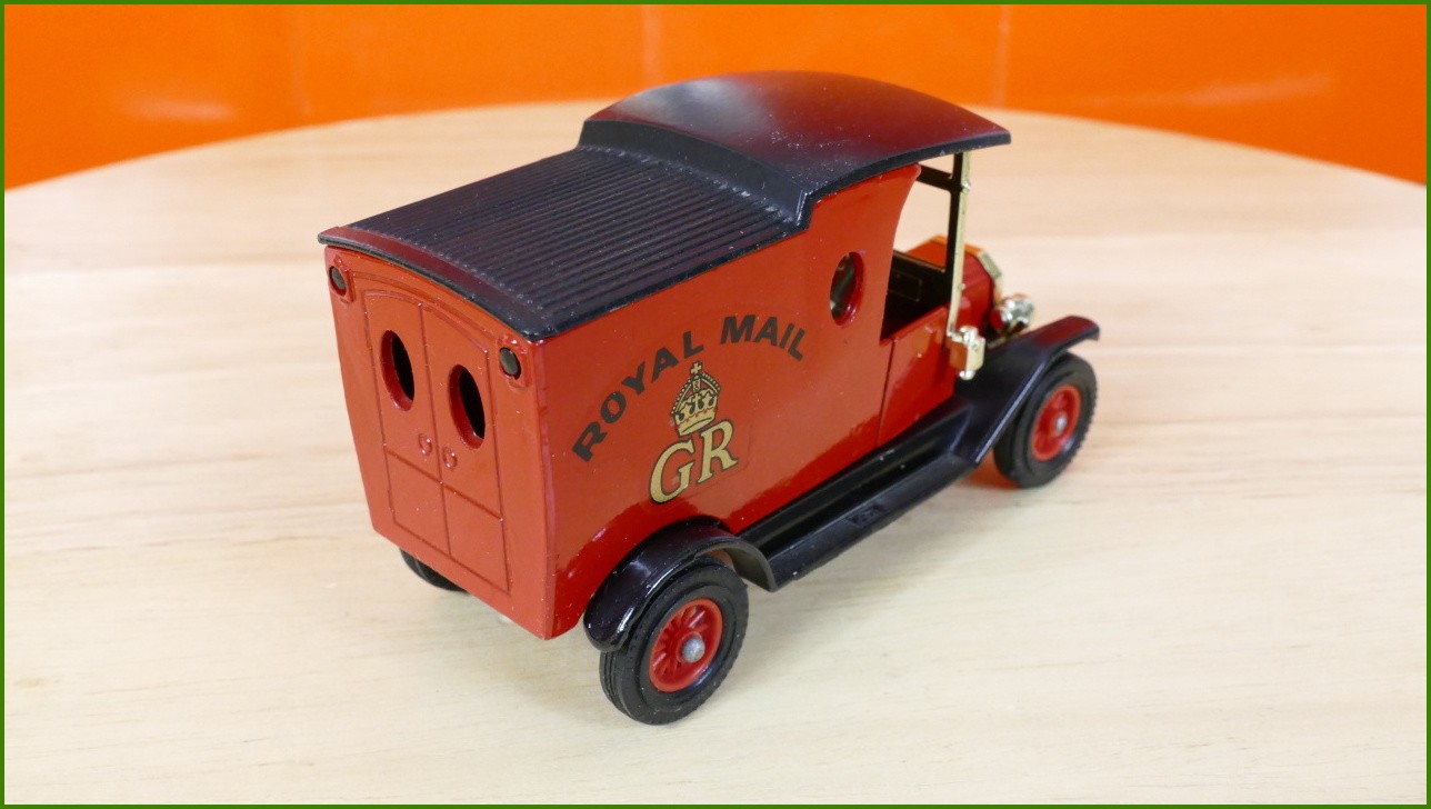Matchbox Autíčko Models Of Yesteryear - Y-3 - 1912 Ford Model T - Royal Mail