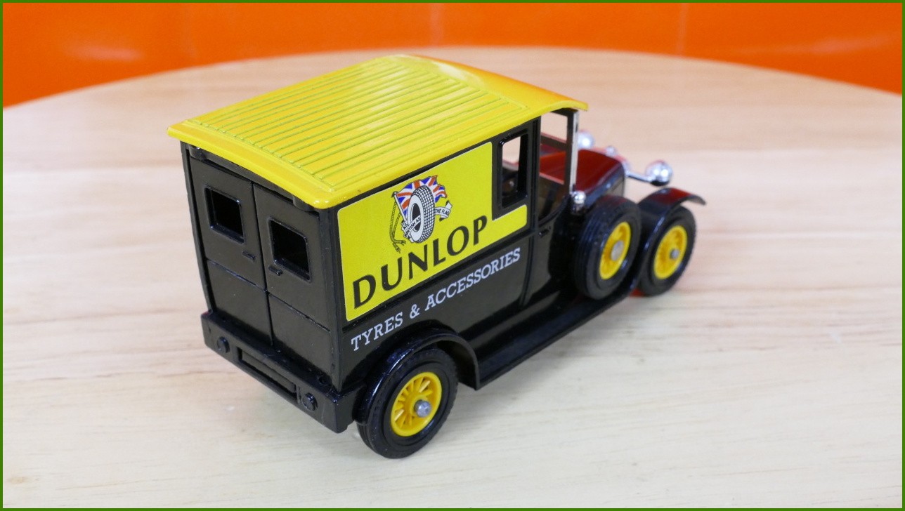 Matchbox Autíčko Models Of Yesteryear - Y-5 - 1927 Talbot Van - Dunlop