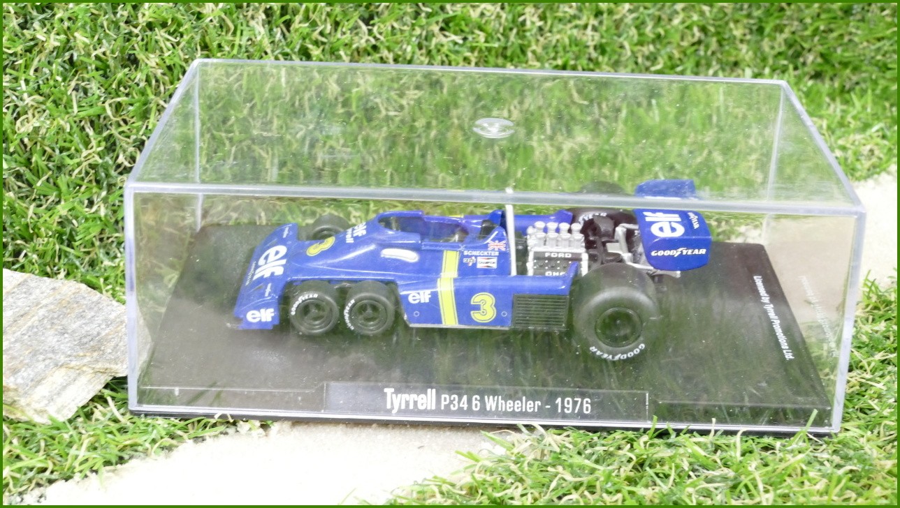 Angličák Formule RBA Collectibles - Tyrell P34 6 Wheeler - 1976 (Jody Scheckter)