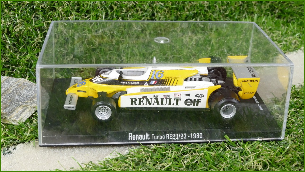 Angličák Formule RBA Collectibles - Renault Turbo RE20/23 - 1980 (René Arnoux)
