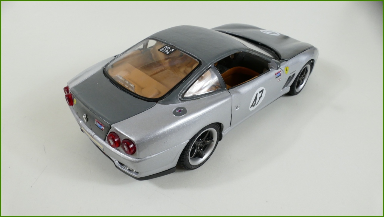Model Maisto 1:18 - Ferrari 550 Maranello - Viz Popis