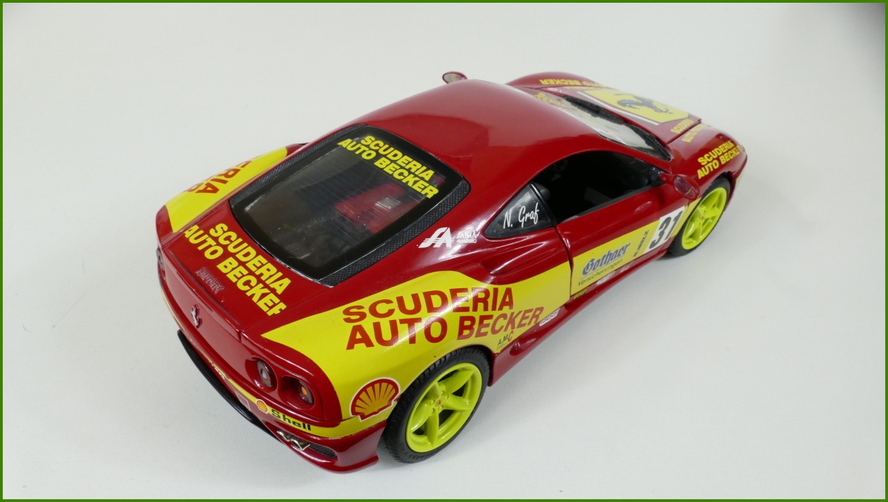 Model Hot Wheels 1:18 - Ferrari 360 Modena - Viz Popis