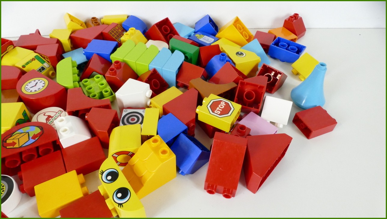 Lego® Duplo® Kostky Tvary 0,88 Kg