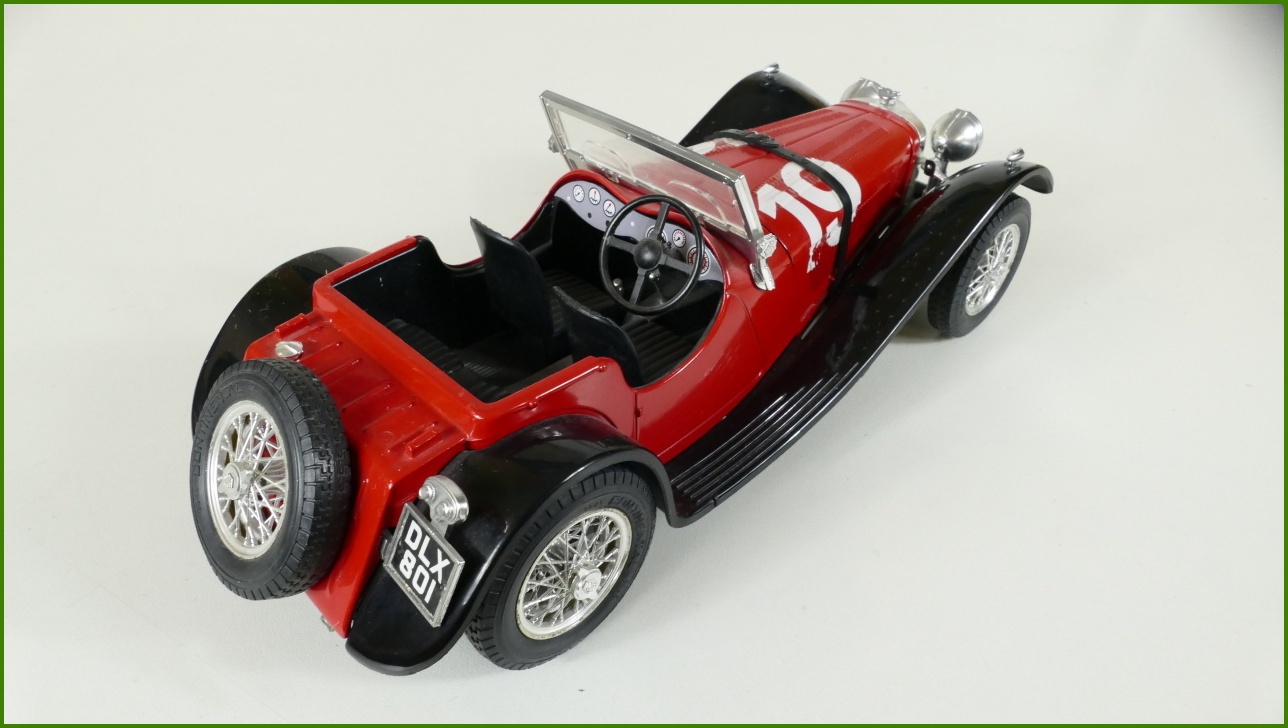 Kovový Model Bburago 1:18 - Jaguar SS 100 (1937) - Viz Popis