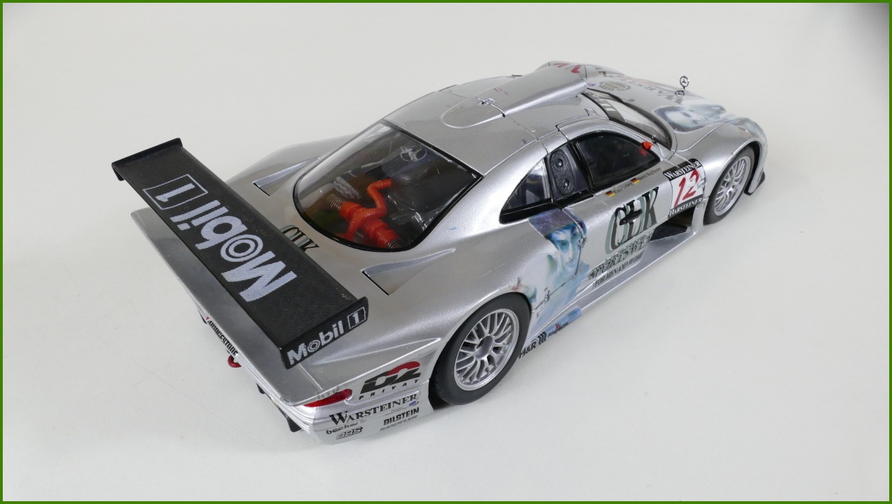 Model Auta Maisto 1:18 - Mercedes CLK-GTR - Viz Popis