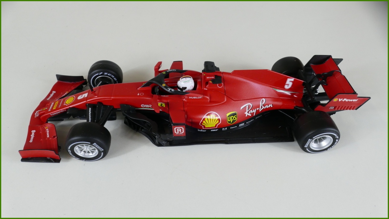 Model Formule Bburago 1:18 - F1 SF1000 - Sebastian Vettel (Austrian GP 2020) s Krabicí
