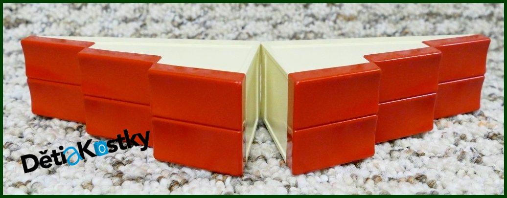 Lego® Duplo® Střechy Červeno-Bílé
