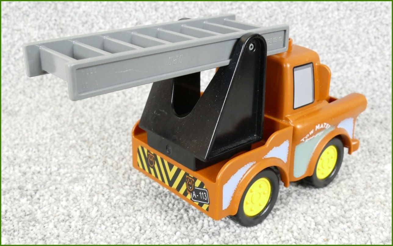 Lego® Duplo® Cars - Burák se Žebříkem - Žlutá Kola