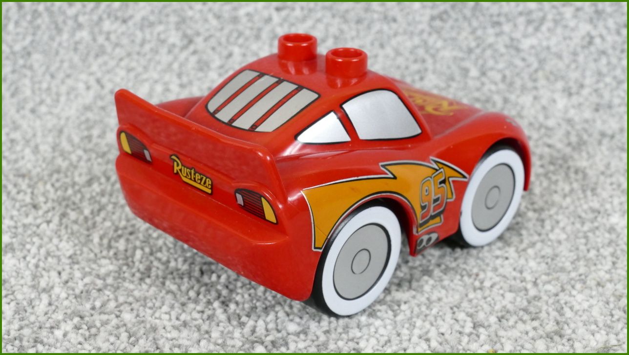 Lego® Duplo® Cars - Blesk McQueen Rust-Eze - Bílá Kola