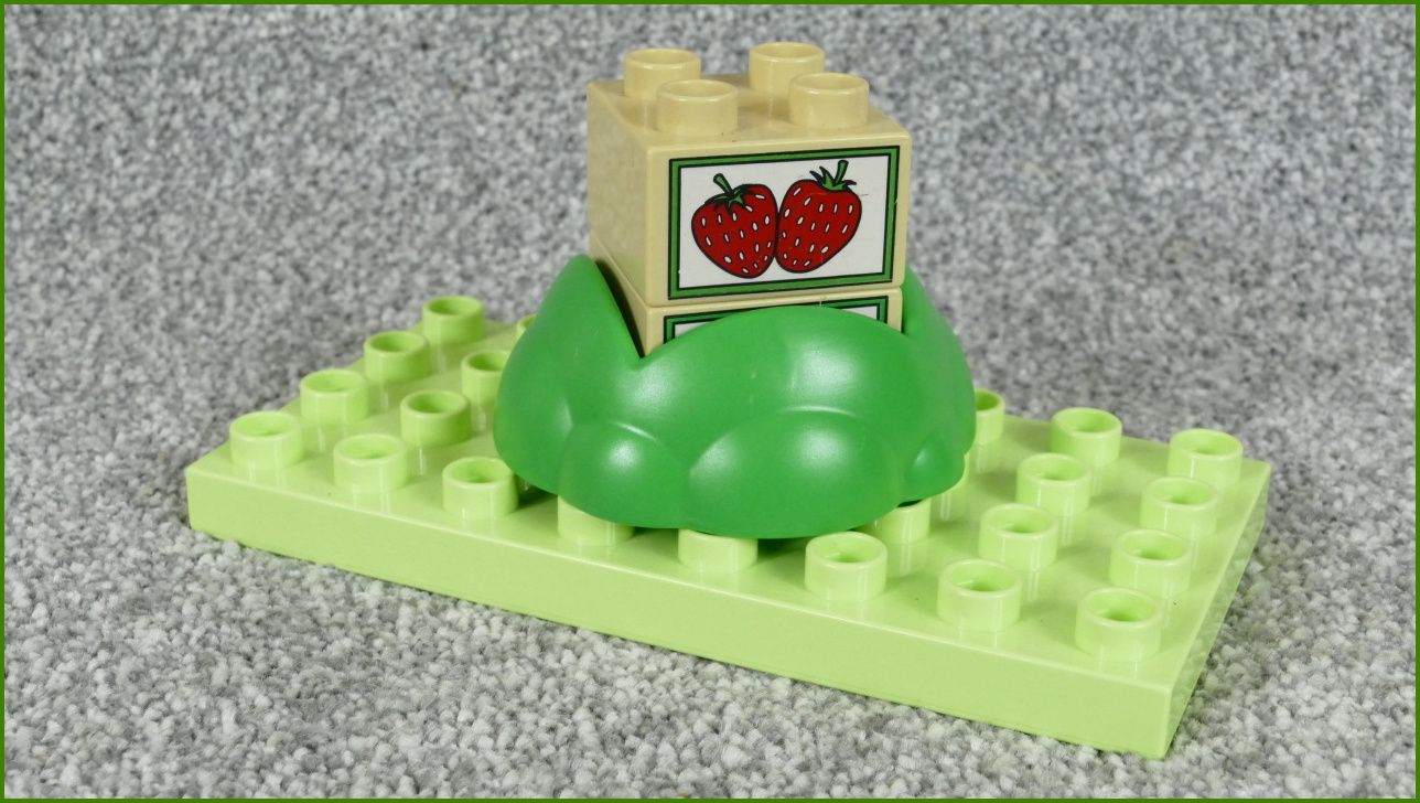 Lego® Duplo® Kopeček Zelený pro Zahrádku