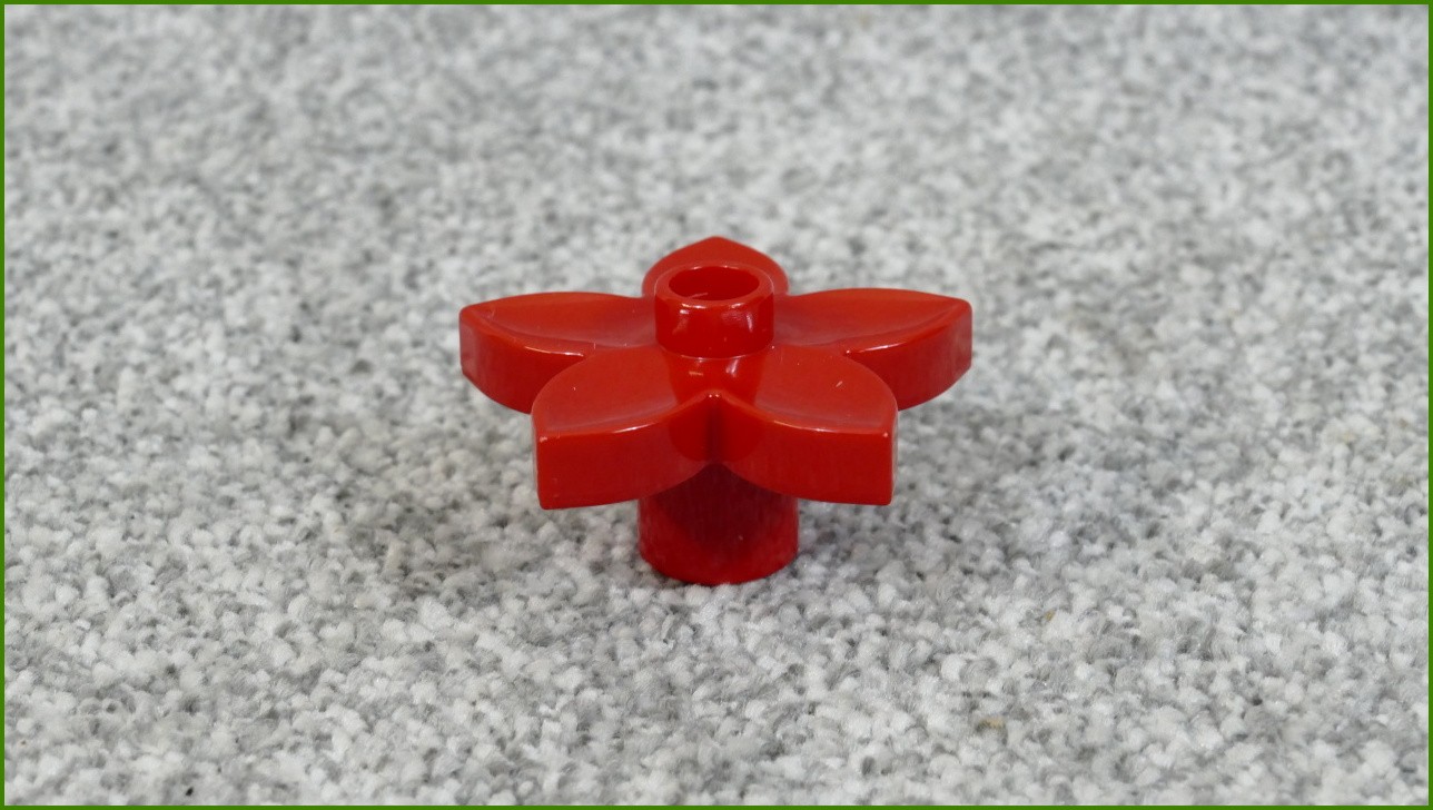 Lego® Duplo® Květina Červená - Nová