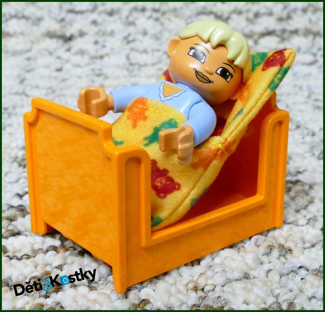 Lego® Duplo® Postýlka Oranžová