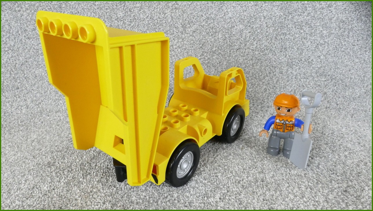 Lego® Duplo® Nákladní Auto Vyklápěcí s Figurkou a Lopatou