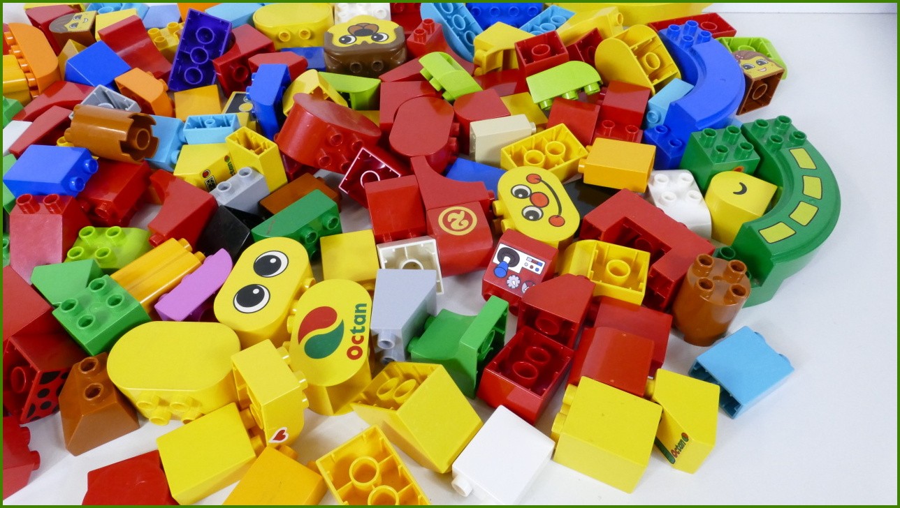 Lego® Duplo® Kostky Tvary 1,75 KG