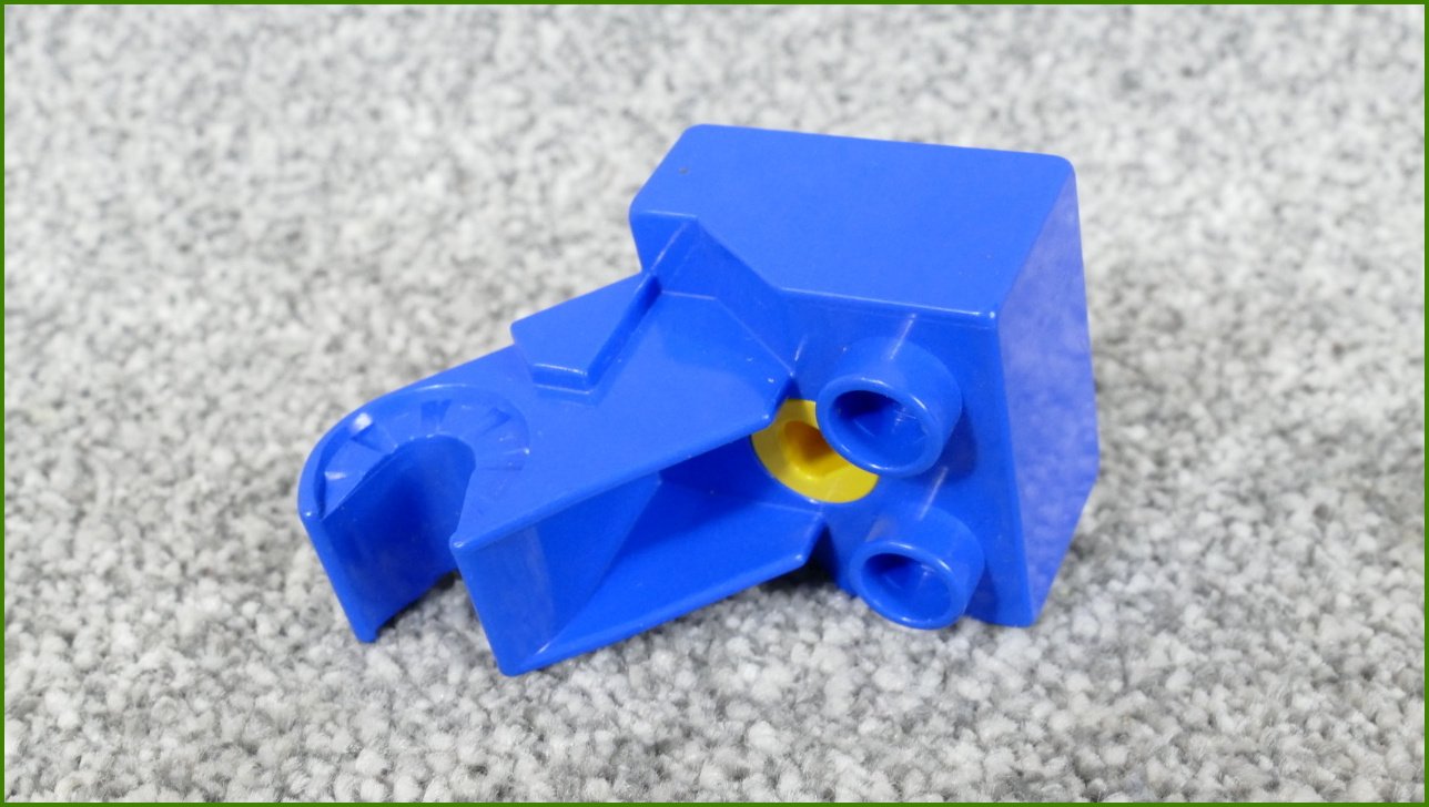 Lego® Duplo® Toolo® Kostka 2x2 Modrá s Oboustranným Připojením