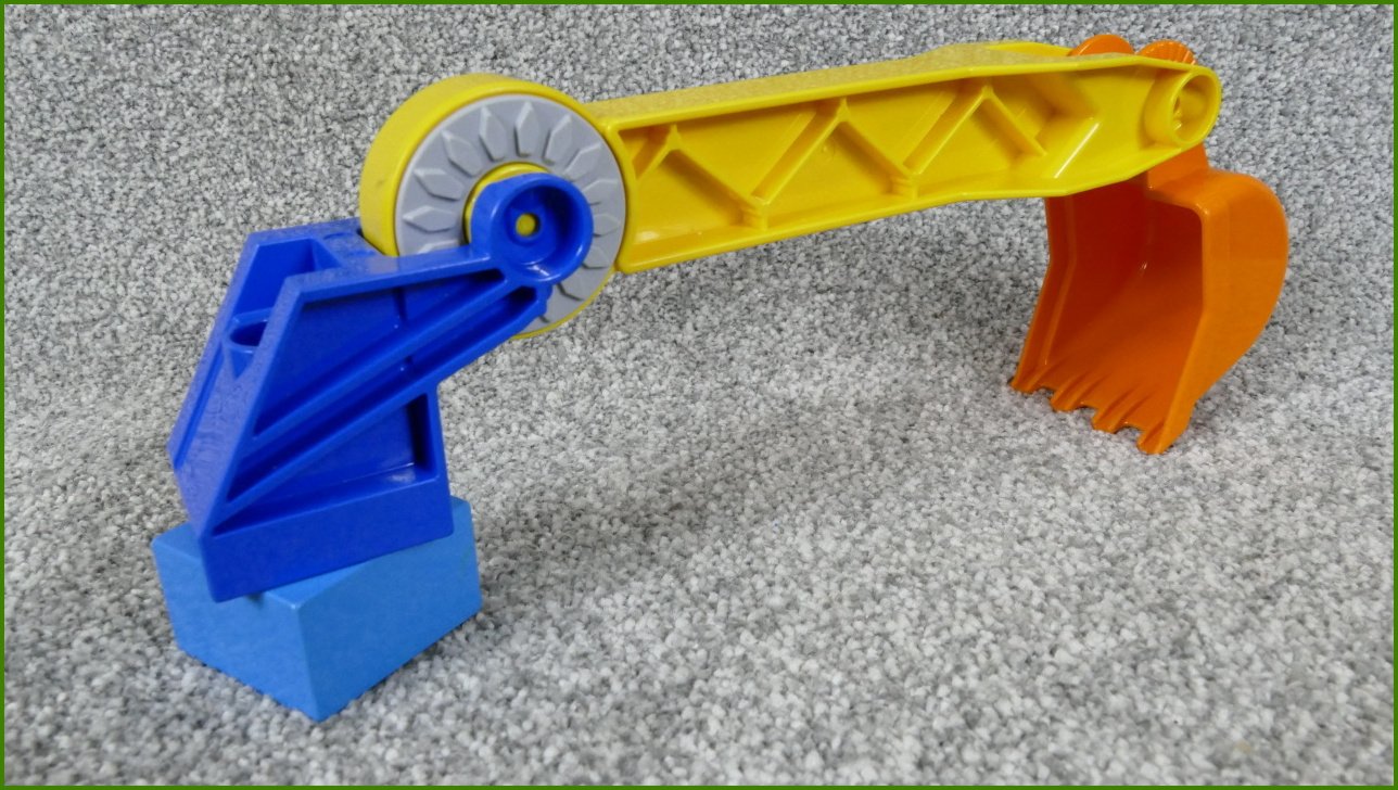 Lego® Duplo® Naviják Žlutý Otočný s Rypadlem