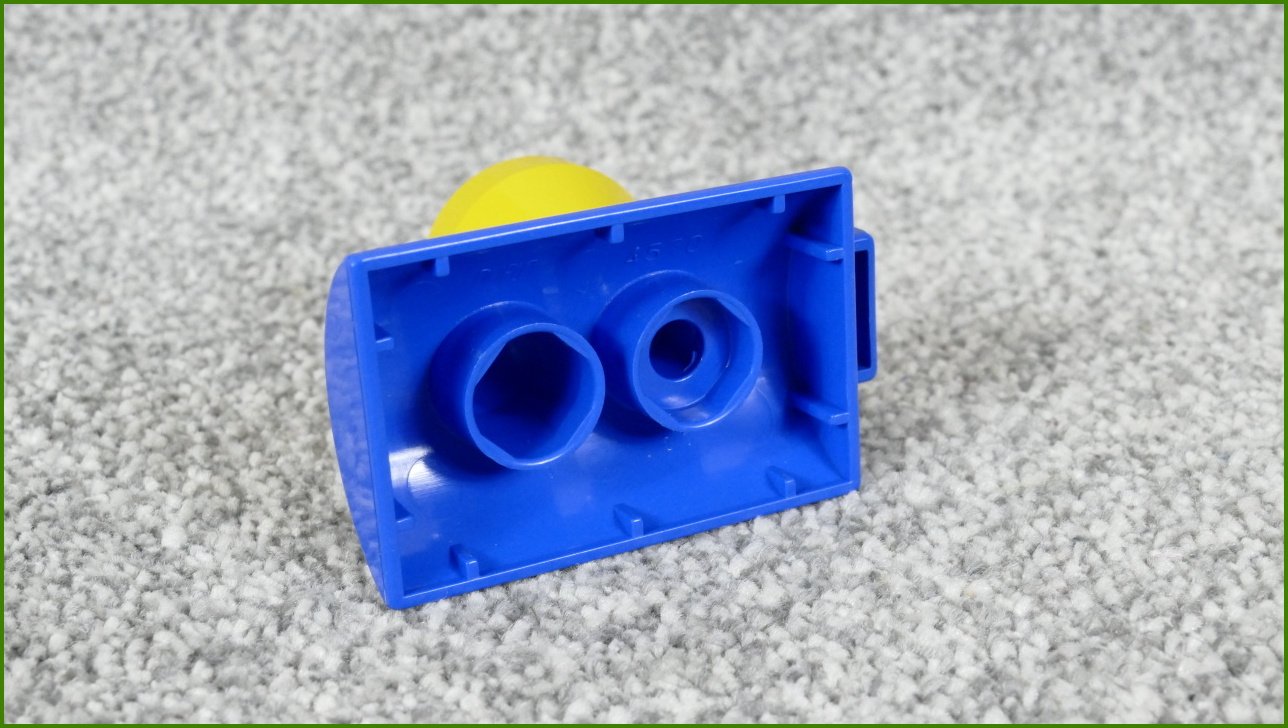 Lego® Duplo® Komín Pro Mašinky Modrý/Žlutý 2x3