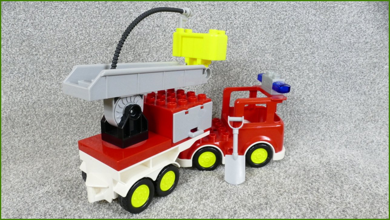 Lego® Duplo® Hasičské Auto se Žebříkem a Příslušenstvím