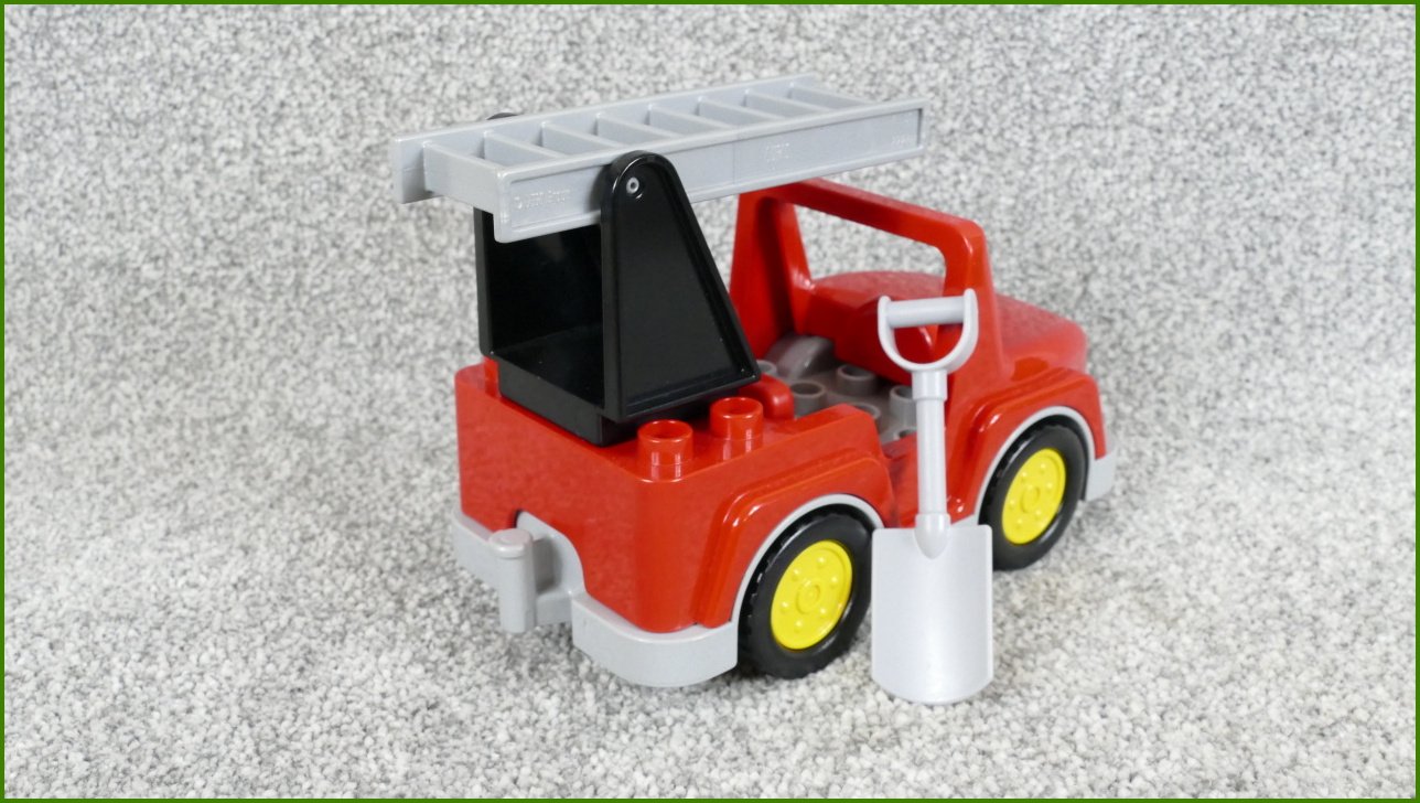 Lego® Duplo® Hasičské Větší Osobní Auto se Žebříkem