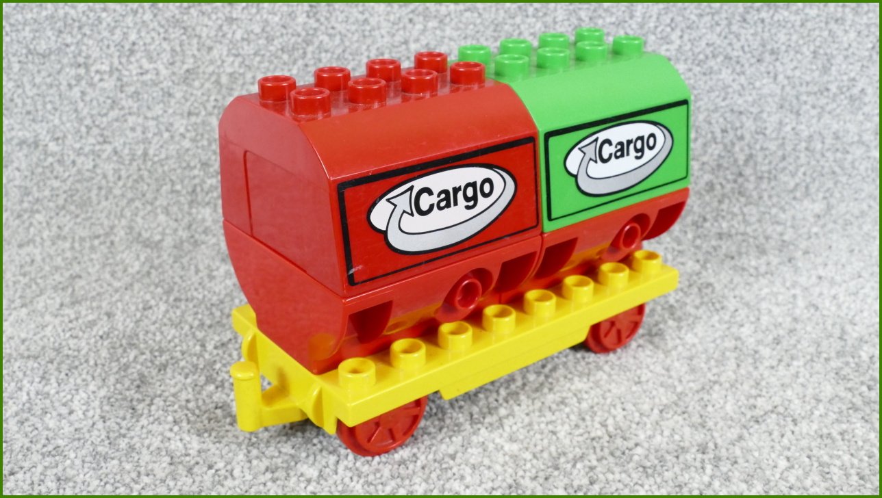 Lego® Duplo® Vagon Nákladní Cargo - Žlutý Podvozek